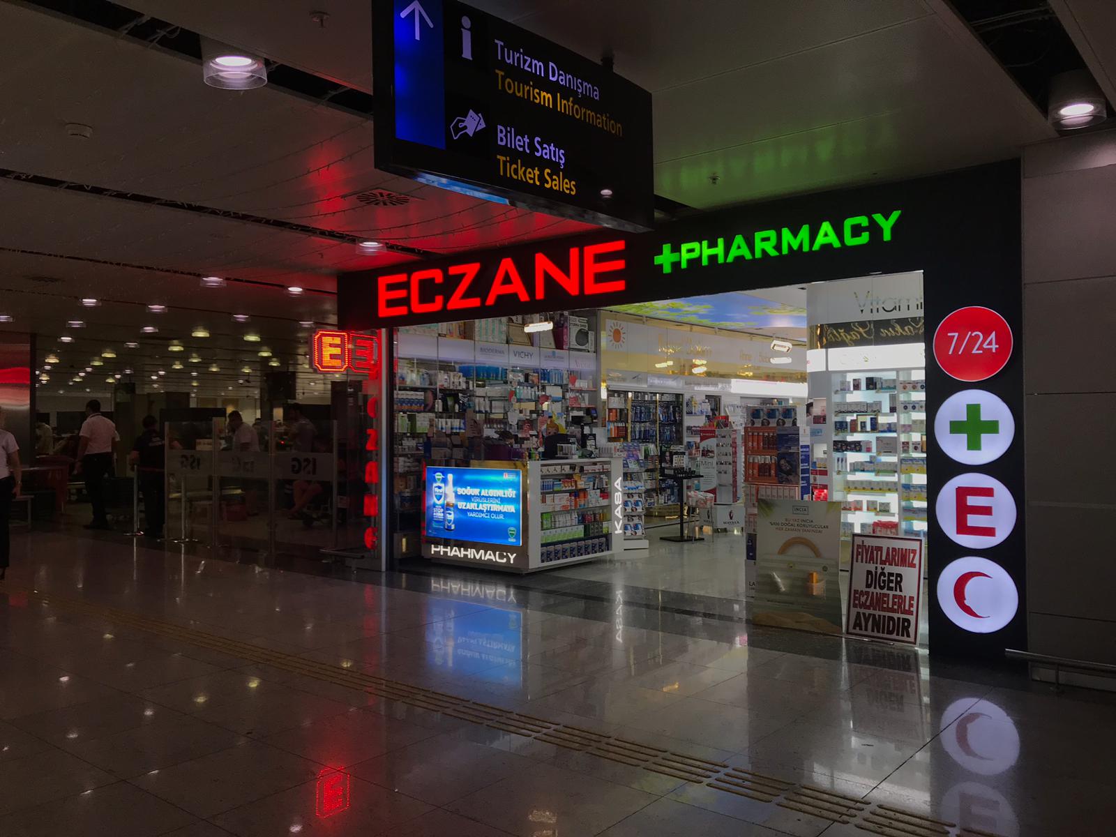 Sabiha Gokcen Airport Pharmacies